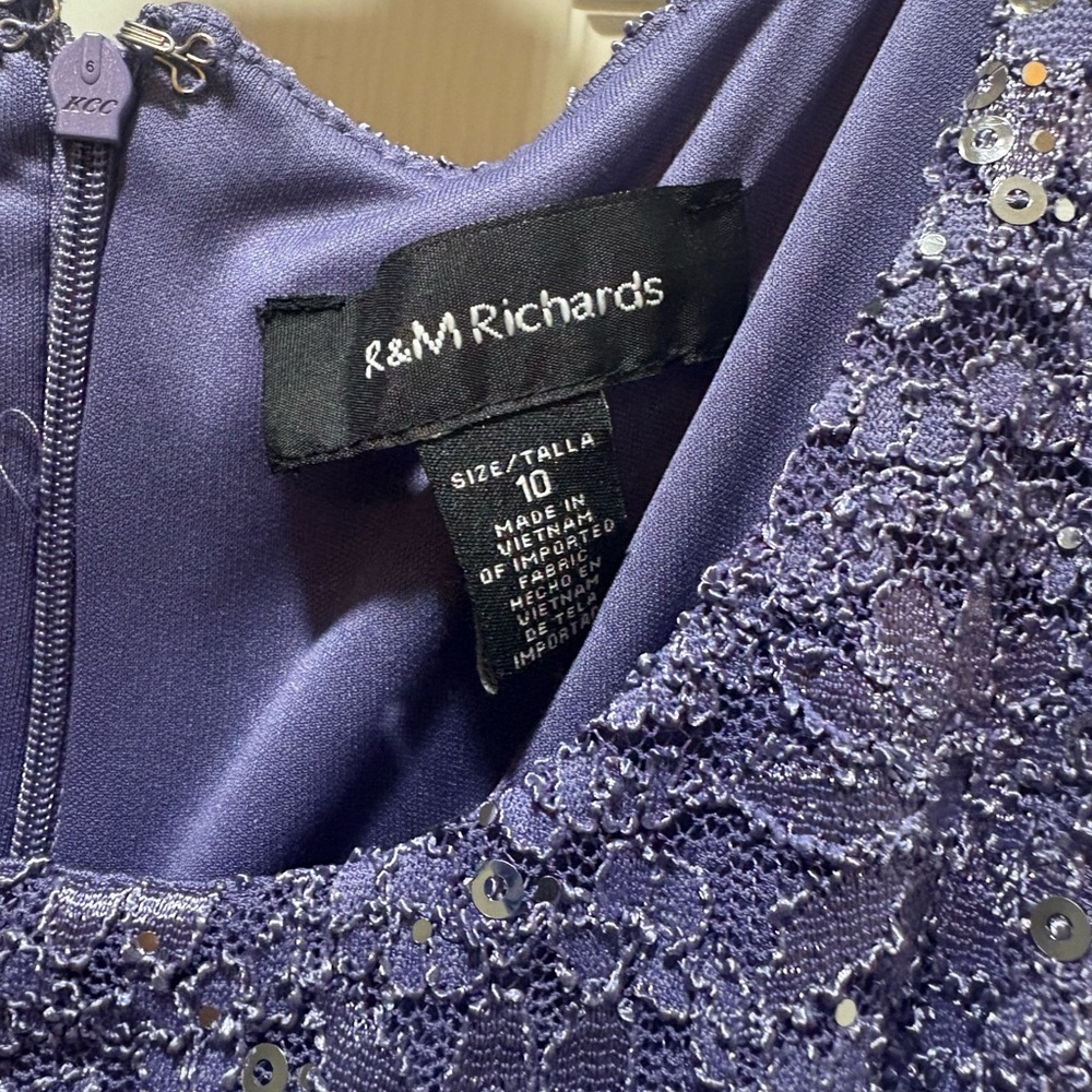 K&M Richards Sequin Lace Dress